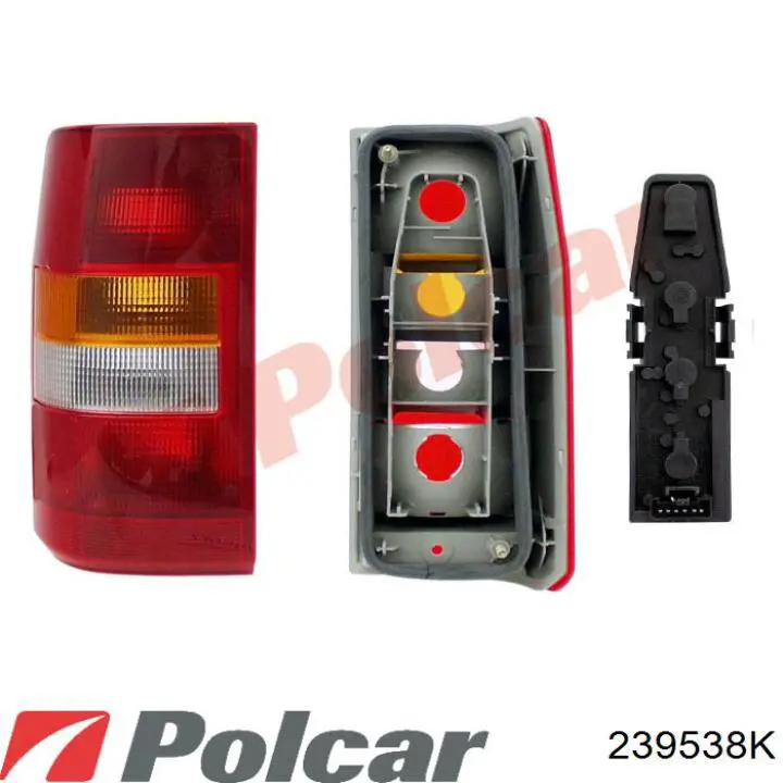 239538-K Polcar barra oscilante, suspensión de ruedas delantera, inferior derecha