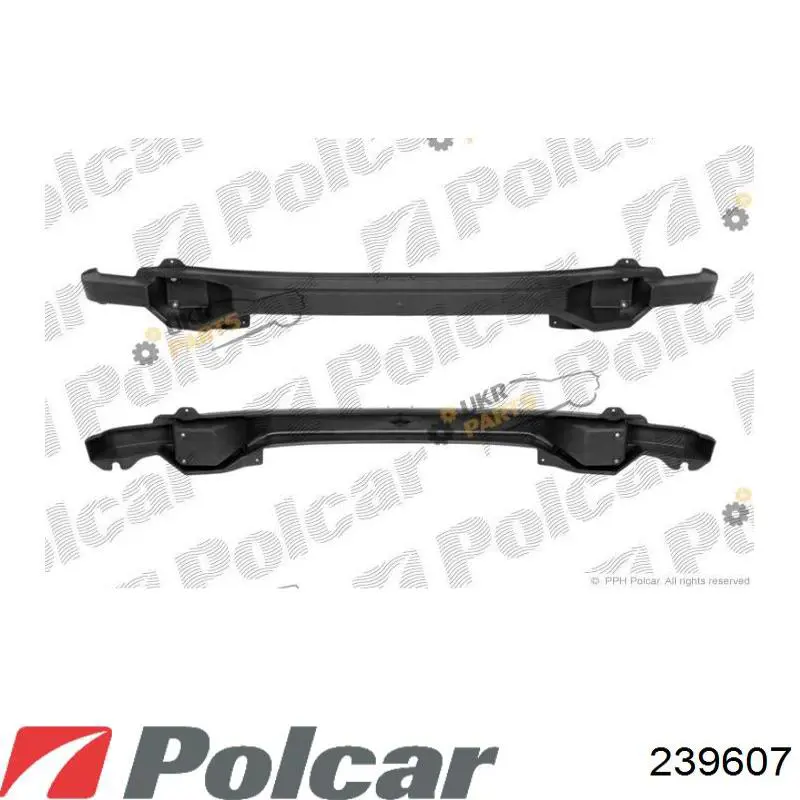 Parachoques delantero Polcar 239607 precio, desde 167,45 EUR