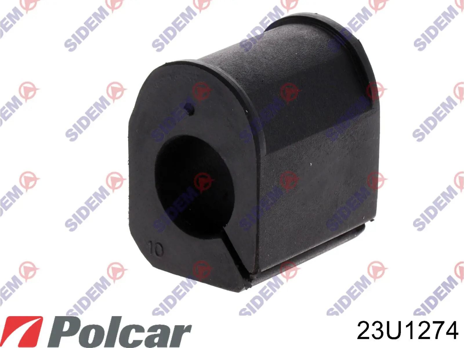 23U1274 Polcar rejilla de ventilación, parachoques trasero, central