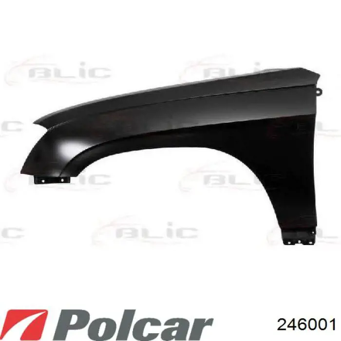 246001 Polcar guardabarros delantero izquierdo