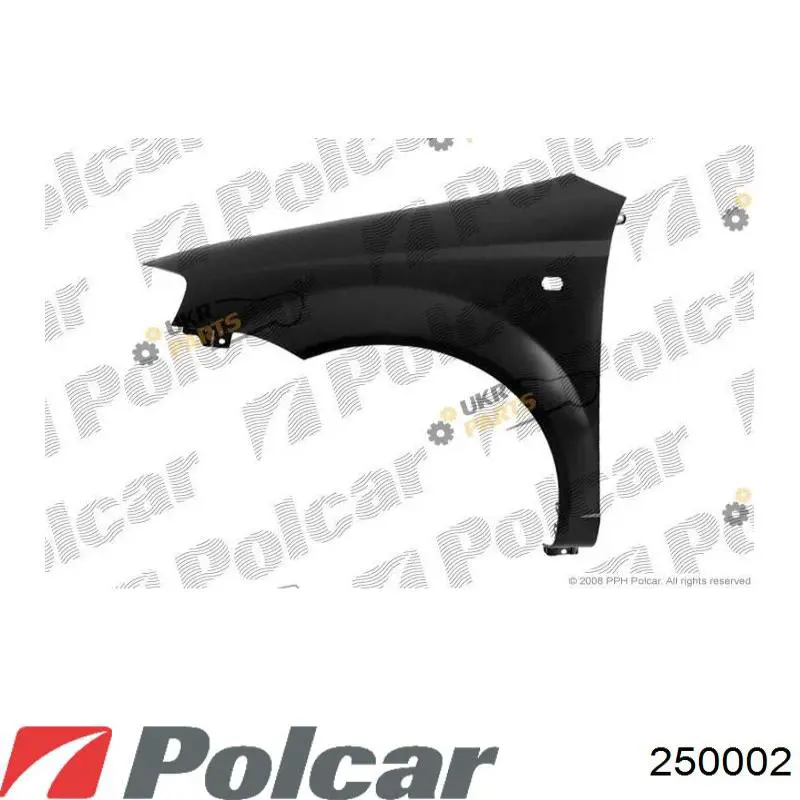 250002 Polcar Aleta delantera