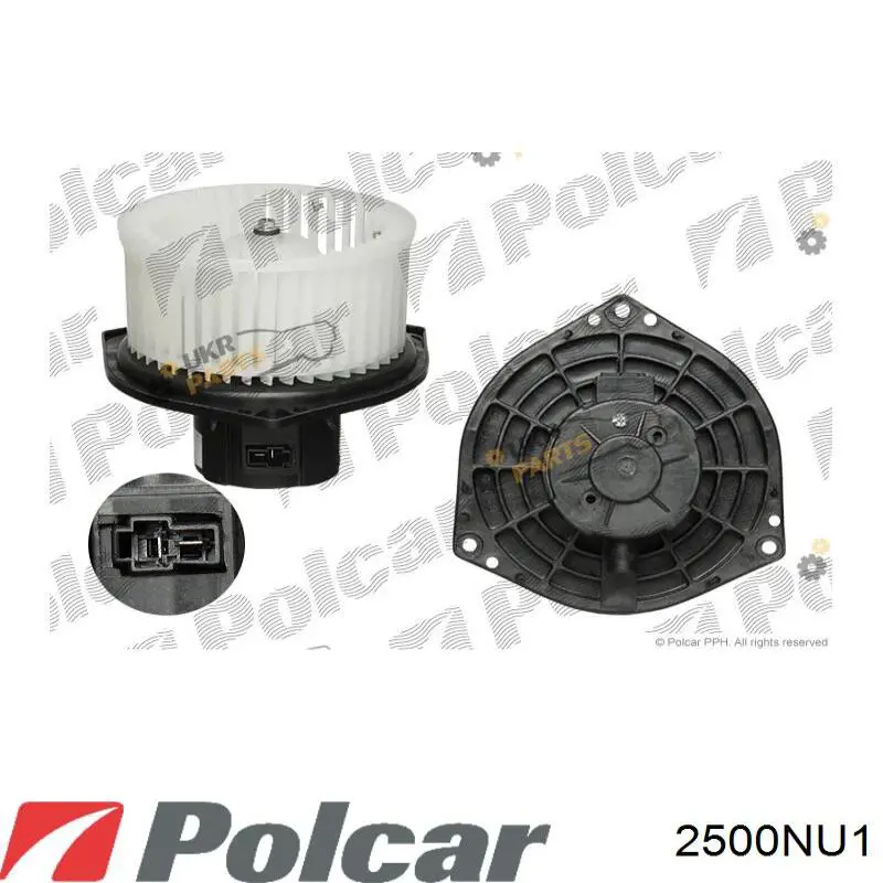 Ventilador habitáculo 2500NU1 Polcar