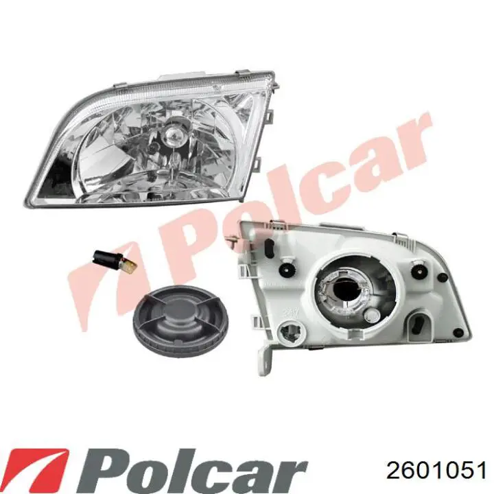 2601051 Polcar panal de radiador