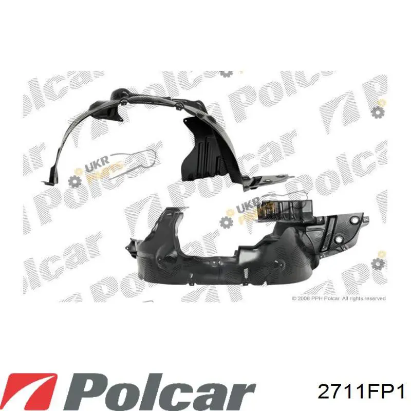 Comprar 2711FP1 Polcar Paso de rueda delantero derecho