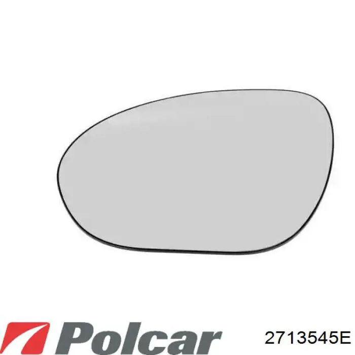 2713545E Polcar cristal de espejo retrovisor exterior izquierdo