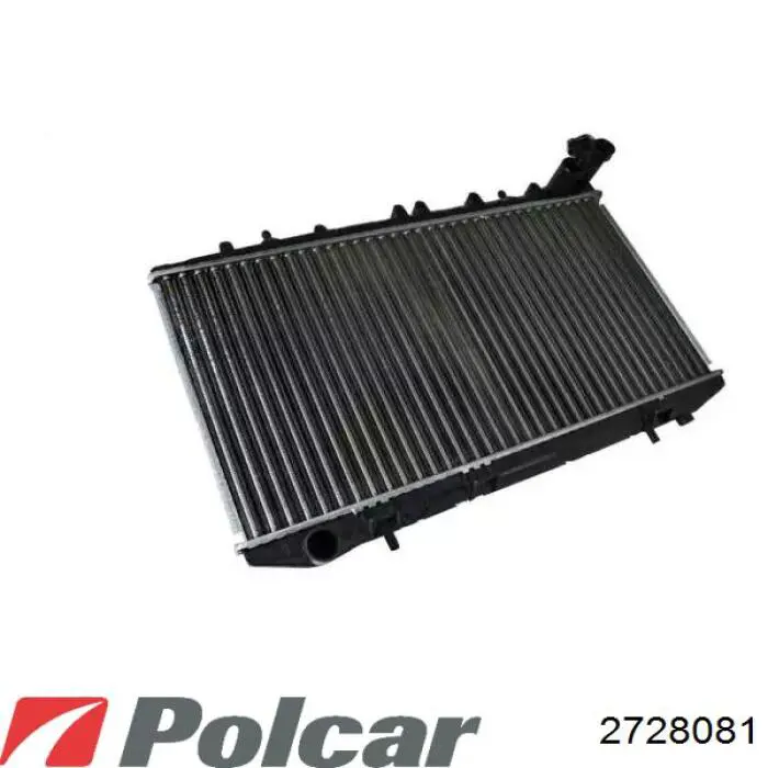 2728081 Polcar radiador refrigeración del motor