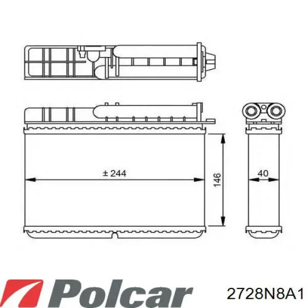 Radiador de calefacción Mahle Original AH247000S precio, desde 32,74 EUR