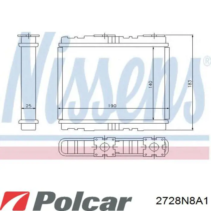 Comprar AH247000S Mahle Original Radiador calefacción
