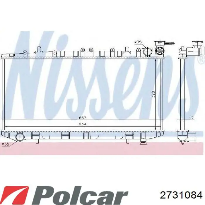 273108-4 Polcar radiador