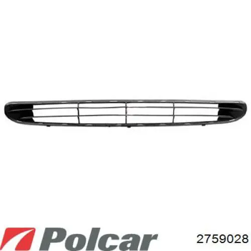 275902-8 Polcar soporte de parachoques delantero exterior derecho