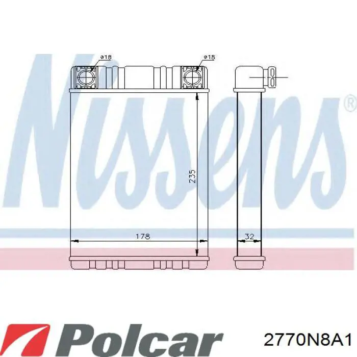 Radiador de calefacción Polcar 2770N8A1 precio, desde 44,92 EUR