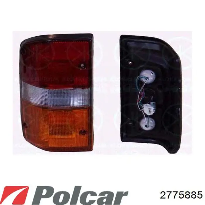 2655032J00 Nissan piloto parachoques trasero derecho