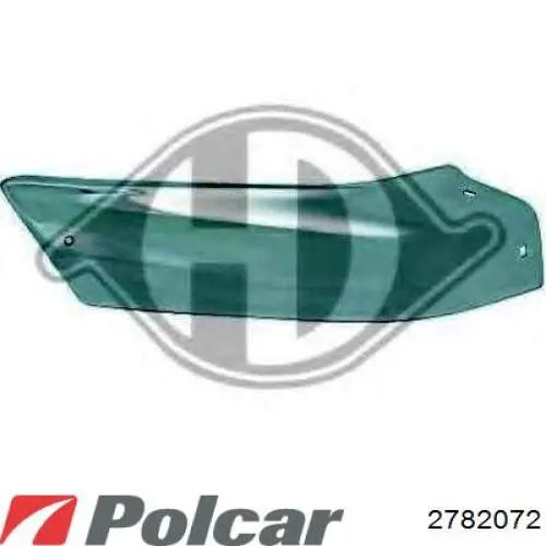 2782072 Polcar parachoques delantero