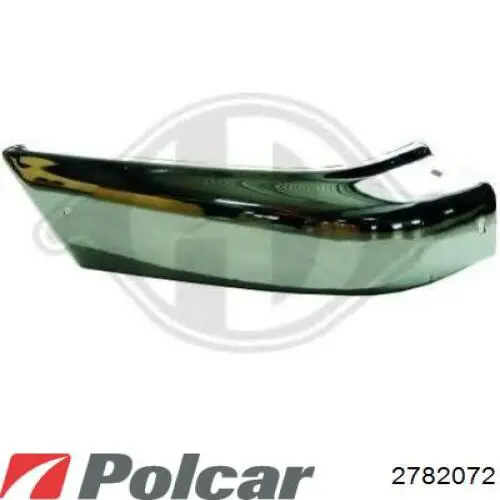 2782072 Polcar Paragolpes delantero