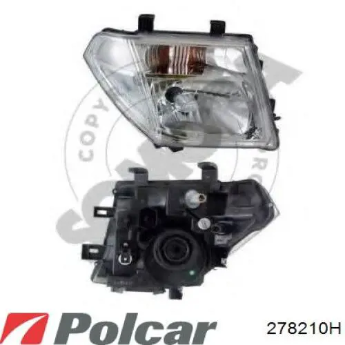 278210-H Polcar faro derecho