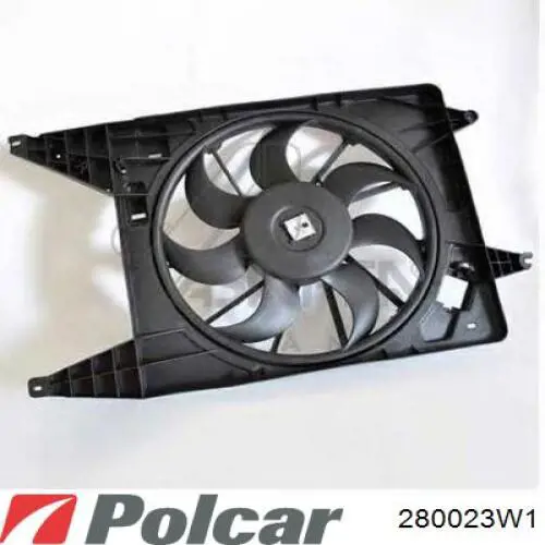 280023W1 Polcar ventilador (rodete +motor refrigeración del motor con electromotor completo)