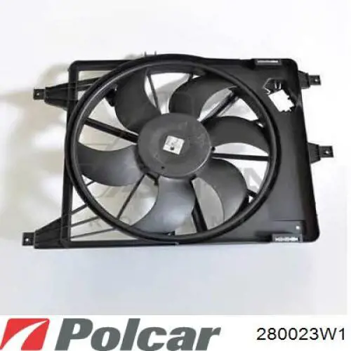 280023W1 Polcar Electroventilador del motor