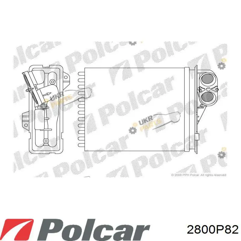 Comprar 6001549894 Renault (RVI) Radiador calefacción