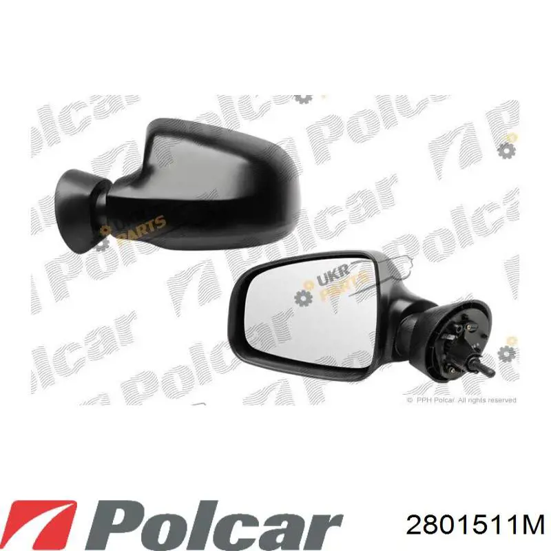 Espejo izquierdo Polcar 2801511M precio, desde 34,48 EUR