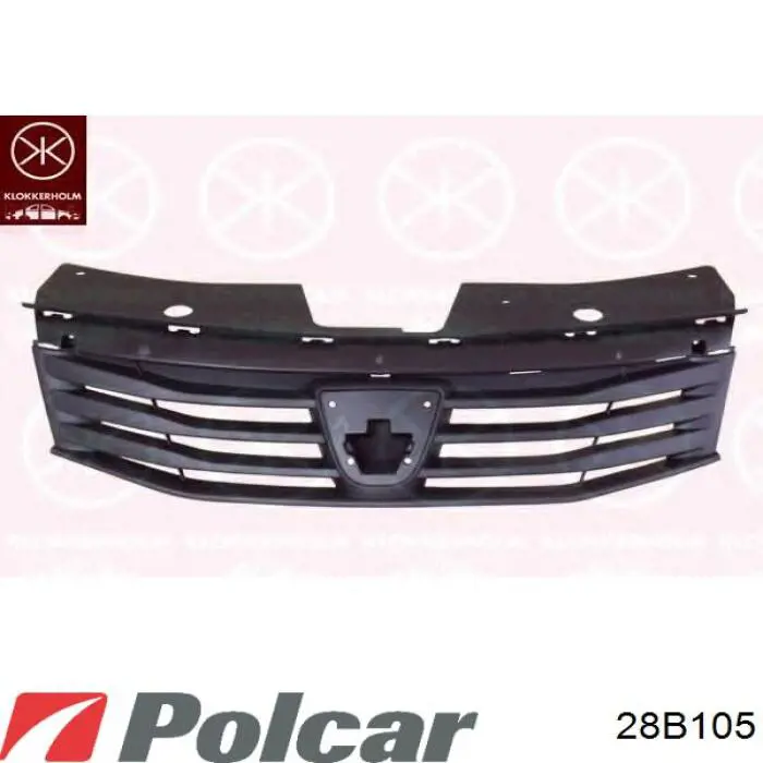 28B105 Polcar panal de radiador