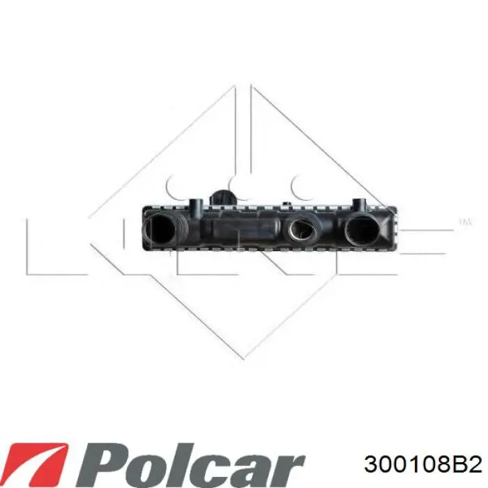 300108B2 Polcar radiador refrigeración del motor