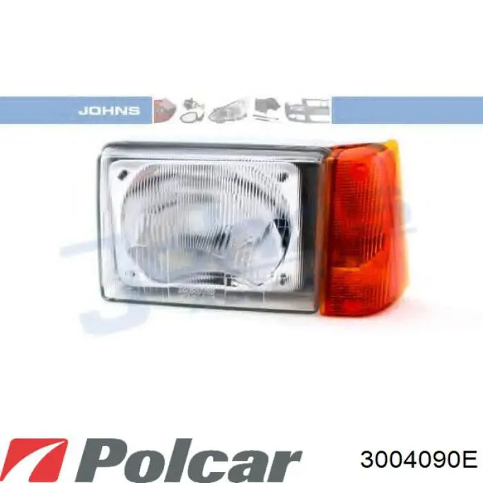 3004090E Polcar faro izquierdo