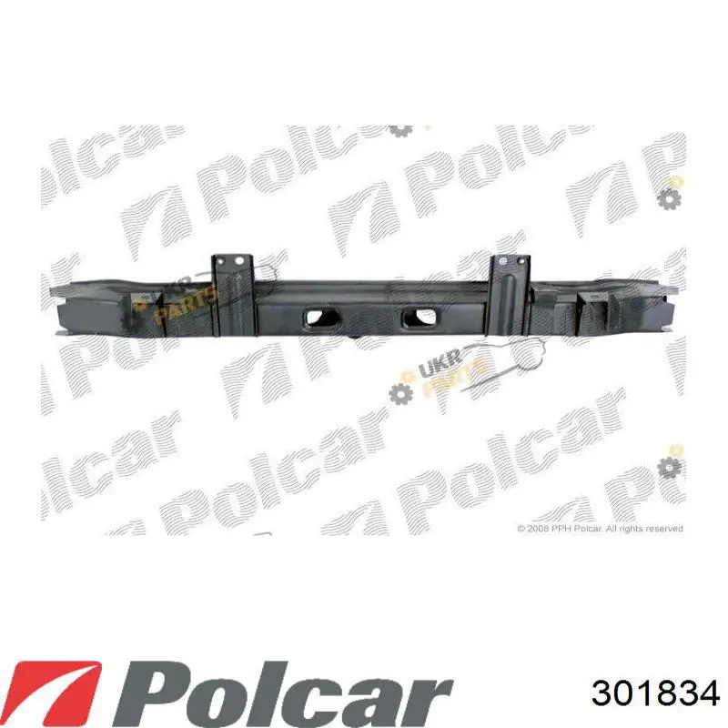 301834 Polcar Soporte de radiador completo (panel de montaje para foco)