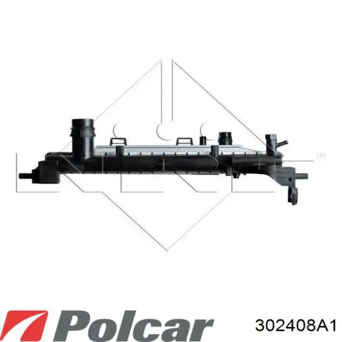 302408A1 Polcar radiador refrigeración del motor