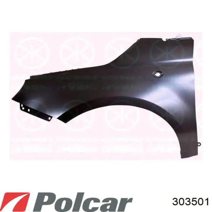 303501 Polcar Aleta delantera izquierda