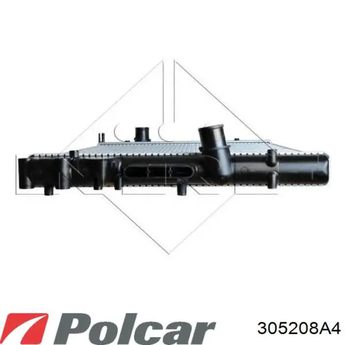 305208A4 Polcar radiador refrigeración del motor