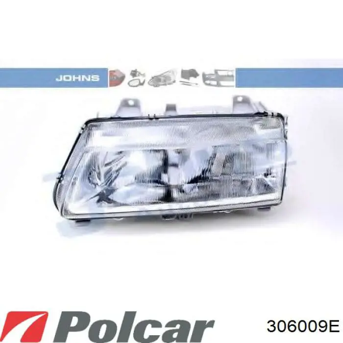 306009E Polcar faro izquierdo