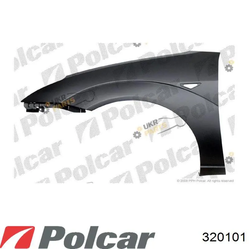 320101 Polcar Aleta delantera izquierda
