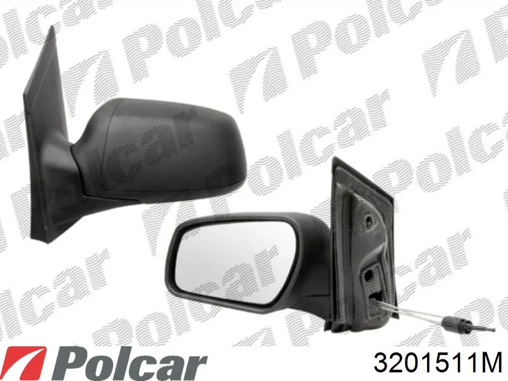 1858803 VAN Wezel Espejo retrovisor izquierdo