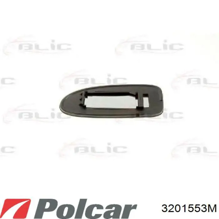 3201553M Polcar cristal de espejo retrovisor exterior derecho