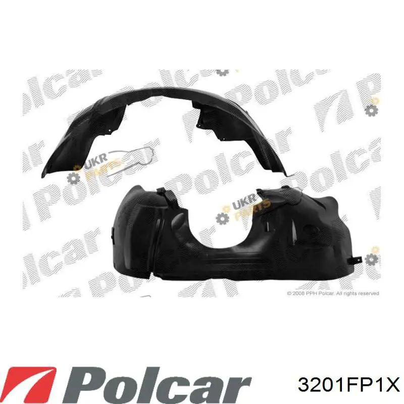 Comprar 3201FP1X Polcar Paso de rueda delantero derecho