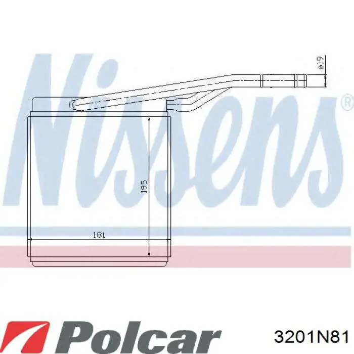Radiador de calefacción Ford HC30 precio, desde 38,91 EUR