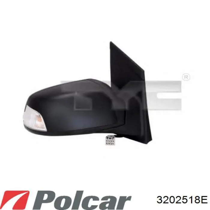 3202518E Polcar espejo retrovisor izquierdo