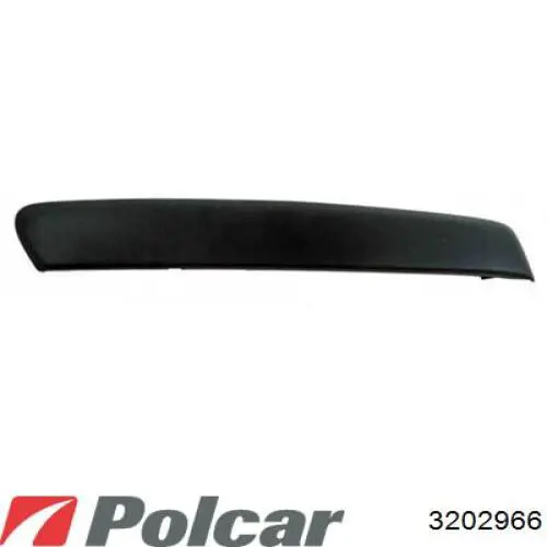 Embellecedor central del parachoques trasero HMP5M5117E911AB Hmpx