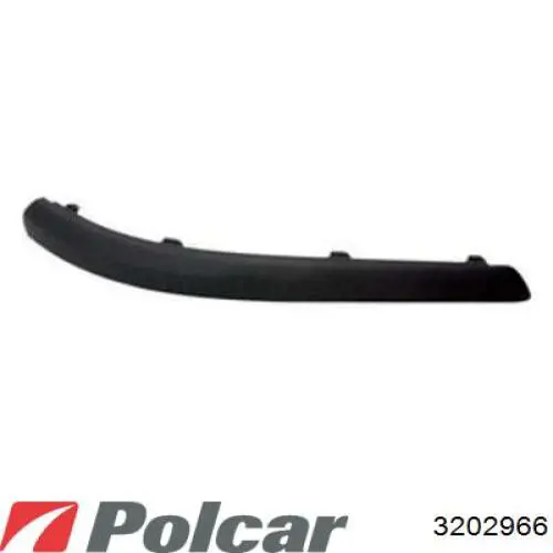 Moldura de parachoques trasero central Ford Focus 2 (DA)