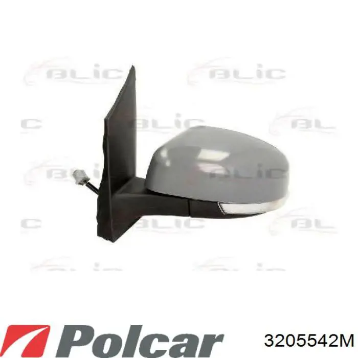 Cristal de espejo retrovisor exterior izquierdo CM5Z17K707H Ford