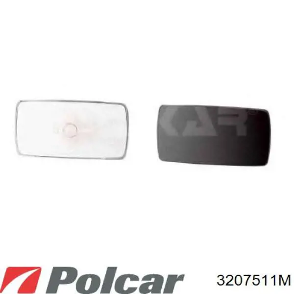 3207511M Polcar espejo retrovisor izquierdo