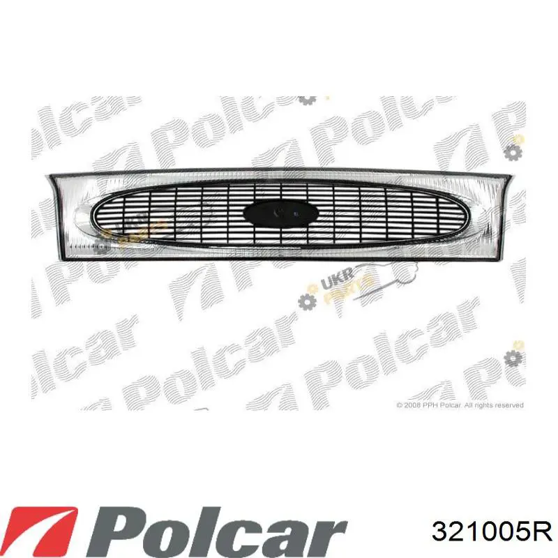 Rejilla delantera Polcar 321005R precio, desde 16,35 EUR