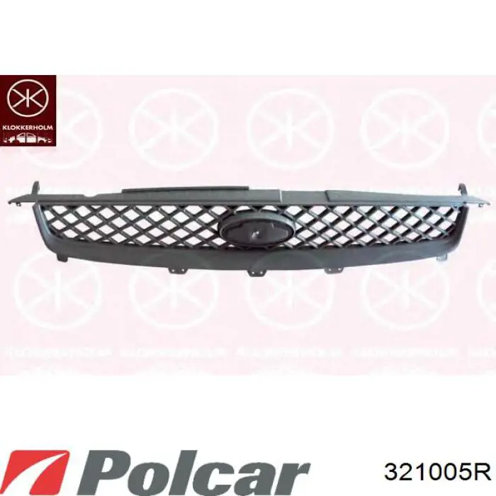 Comprar 321005R Polcar Rejilla frontal