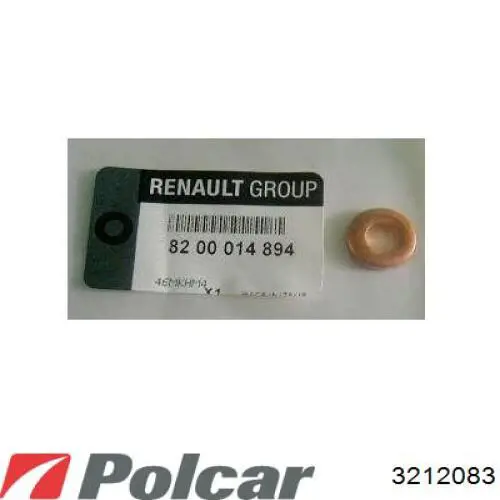 321208-3 Polcar radiador refrigeración del motor