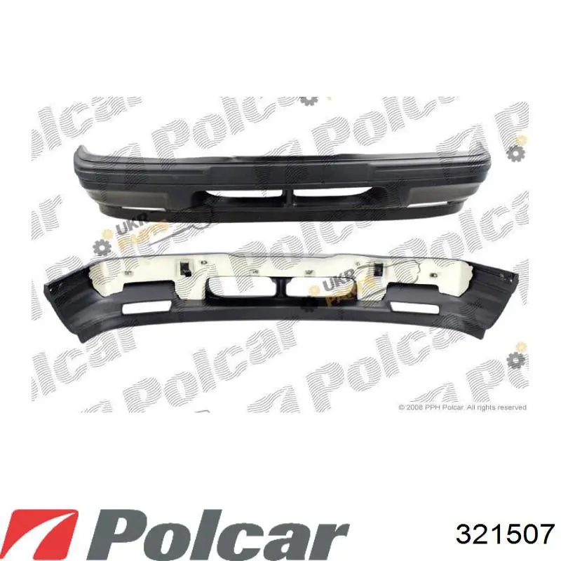 Paragolpes 321507 Polcar
