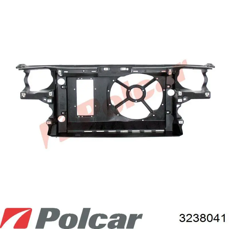 8V51A16E146CB Ford soporte de radiador completo