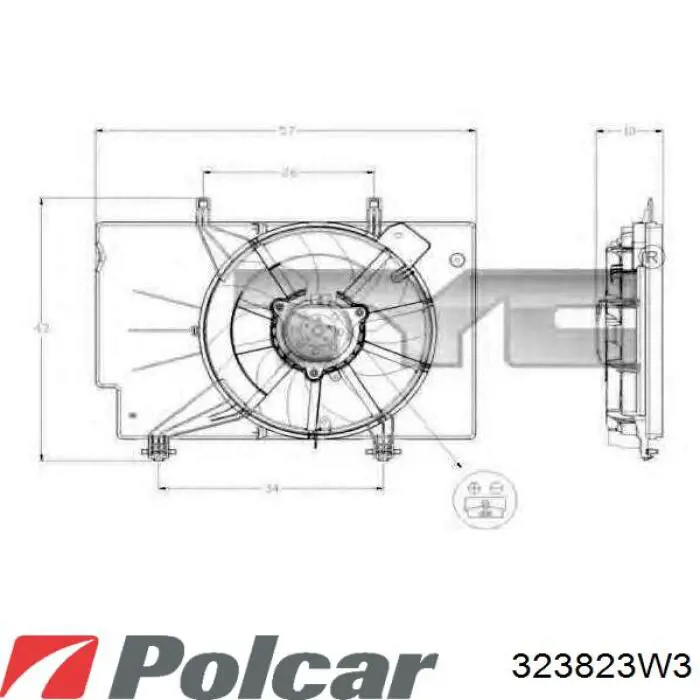 Ventilador, refrigeración motor Ford 8V518C607CL precio, desde 109,99 EUR