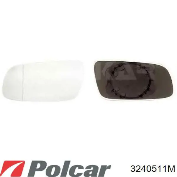 3240511M Polcar espejo retrovisor izquierdo