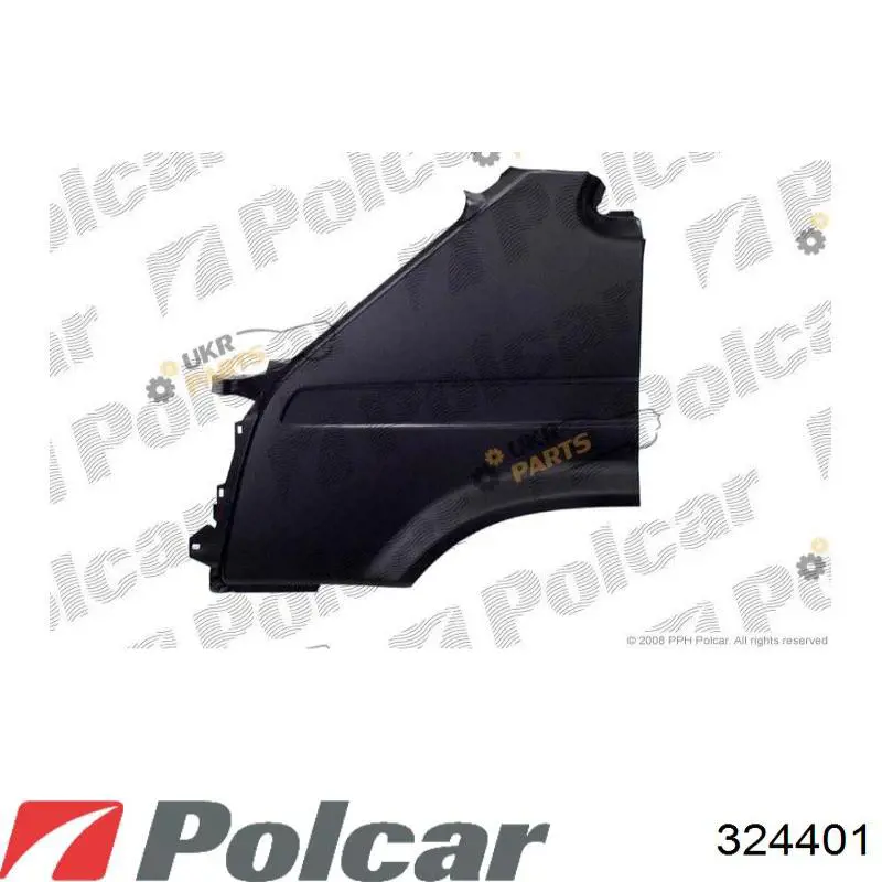 324401 Polcar Aleta delantera izquierda