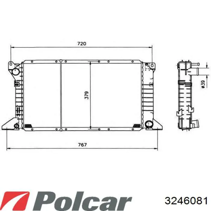 Água radiador Ford 92VT8005AA precio, desde 84,91 EUR